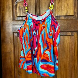 Vibrant Multicolor Women's Top
